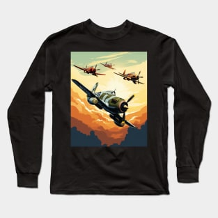 World War II aircraft Long Sleeve T-Shirt
